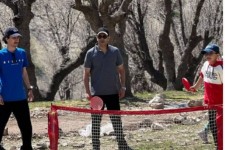 آموزش تنیس در دل طبیعت ایلام