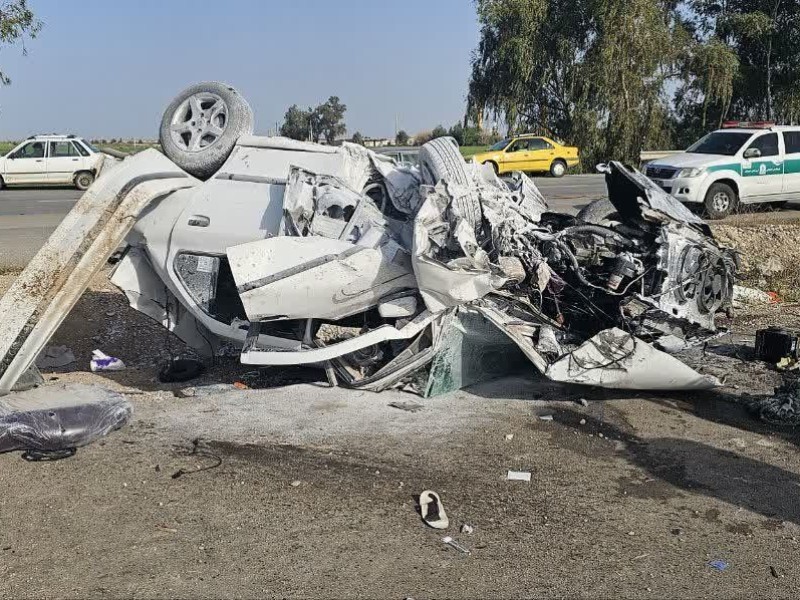 خستگی جان راننده و پدرش را گرفت