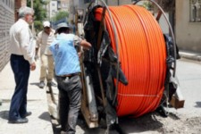 اجرای فیبر نوری در چوار