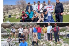 اجرای برنامه پیادروی درطبیعت