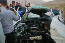 ۴ مصدوم در تصادف سواری پژو با پراید