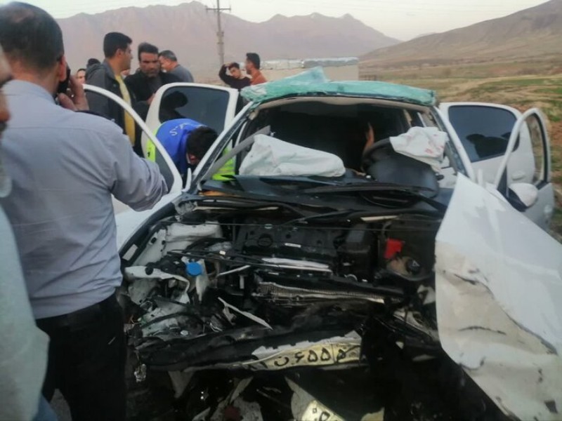 ۴ مصدوم در تصادف سواری پژو با پراید