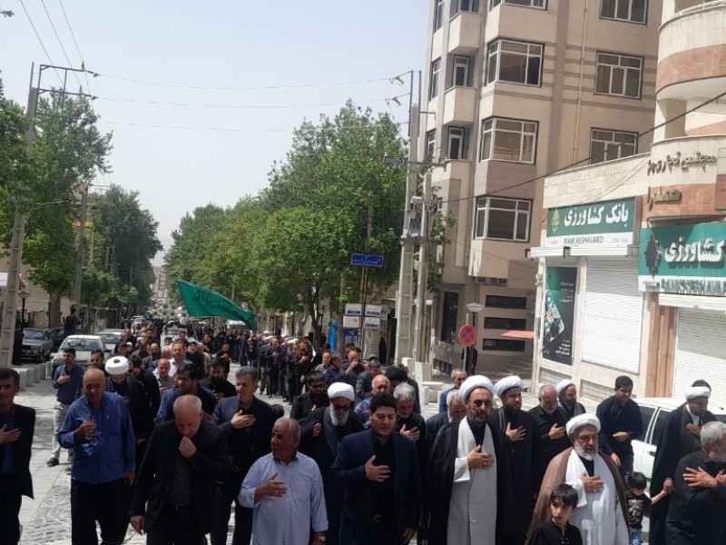 برگزاری مراسم شهادت امام جعفر صادق (ع) در ایلام