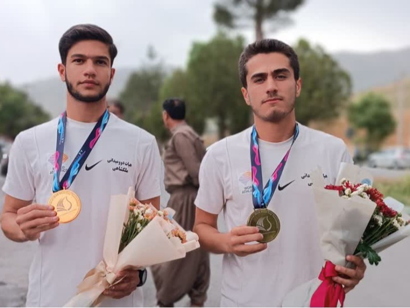 ورزشکاران ایلامی ستاره های درخشان دو و میدانی کشور