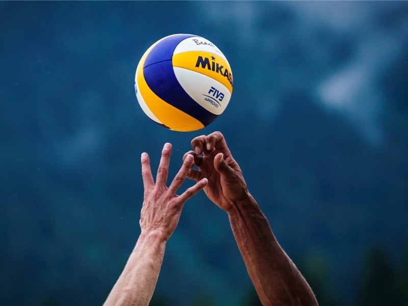 مسابقات والیبال در هلیلان برگزار شد