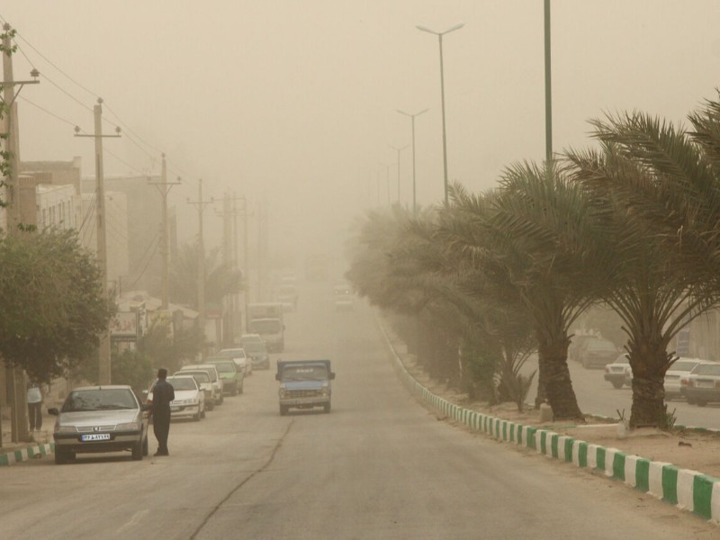 غلظت گردوغبار ایلام، ۳ برابر حد مجاز شد