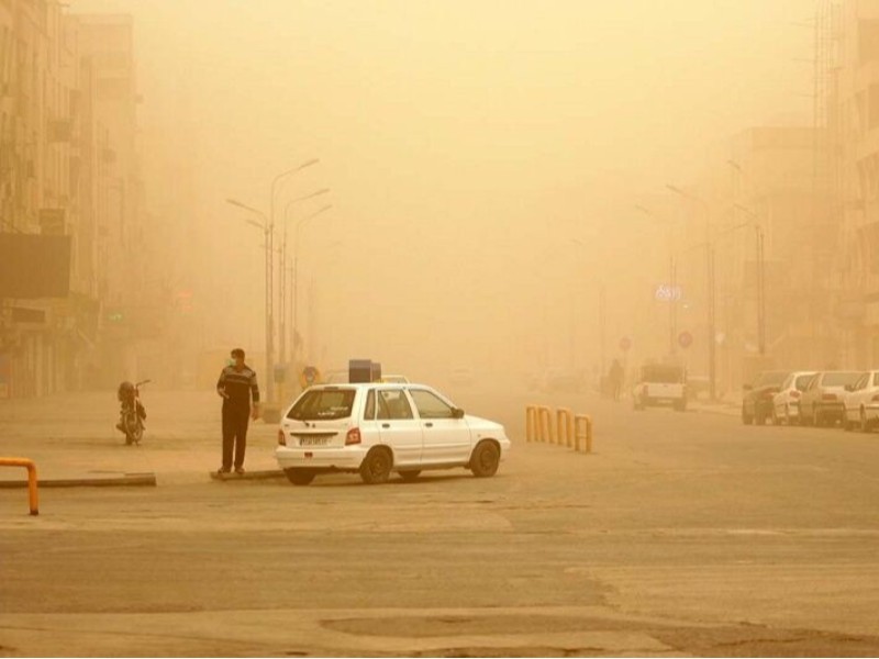 دید افقی در مهران به کمتر از ۳۰۰ متر رسید