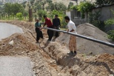 رفع مشکل آب آشامیدنی ۳ روستای ملکشاهی