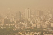 جولان ریزگردها در آسمان استان ایلام