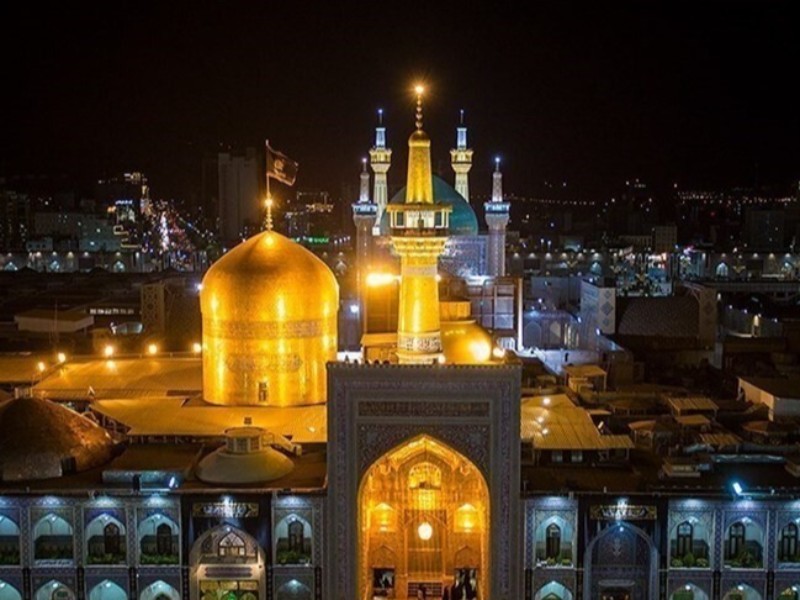 حرم رضوی؛ سرچشمه نور، معنویت و کرامت