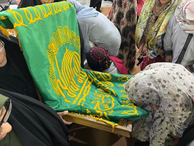 پیچیدن عطر حرم رضوی در ملکشاهی