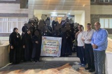 سومین گروه زنان سرپرست ایلام عازم عتبات شدند