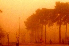 هجوم گردوغبار به ایلام