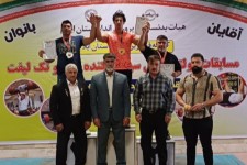 ورزشکار ایلامی قهرمان مولتی‌پرس کشور شد