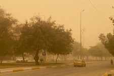 آسمان ایلام غبارآلود می‌شود