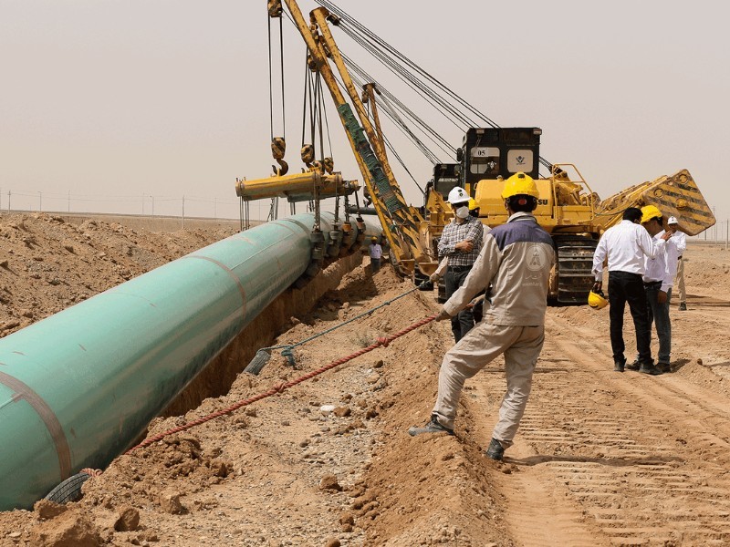 آب سامانه گرمسیری به آسمان‌آباد و کارزان رسید