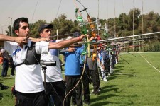 برگزاری مسابقات تیراندازی با کمان در شهرستان ایلام
