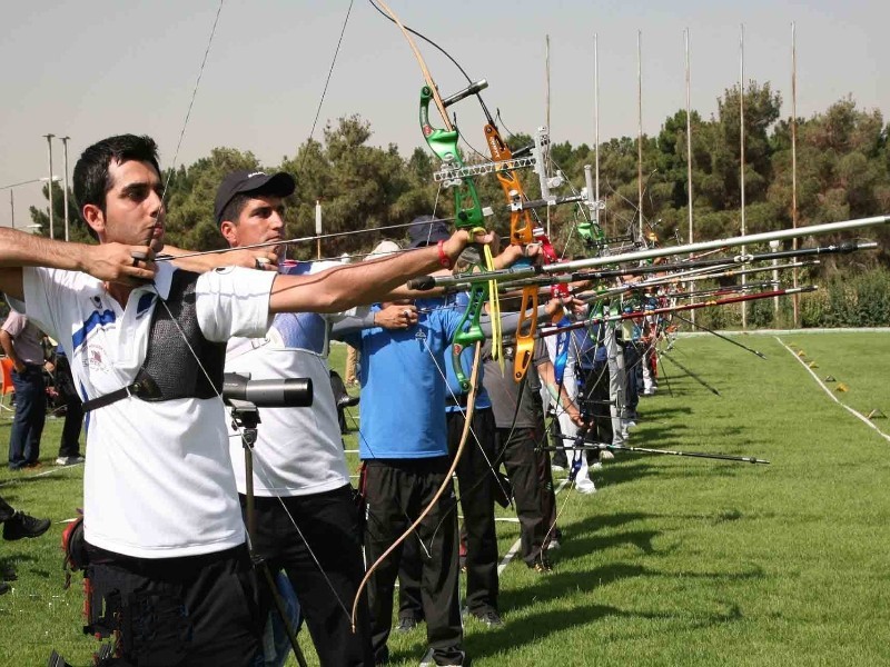 برگزاری مسابقات تیراندازی با کمان در شهرستان ایلام