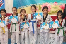 برگزاری مسابقات قهرمانی تکواندو شهرستان ایلام