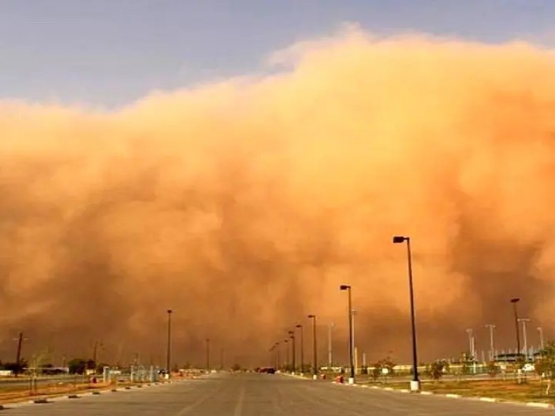 پیش‌بینی نفوذ گرد و غبار در ایلام