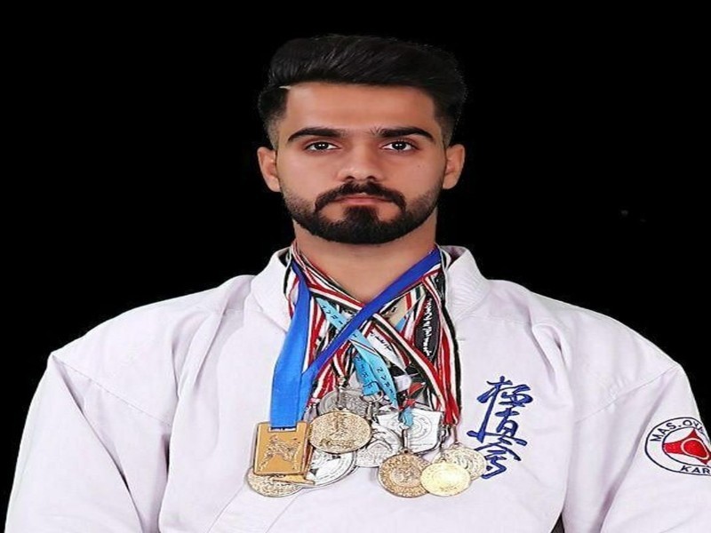 ورزشکار ایلامی راهی رقابت‌های جهانی کاراته شد