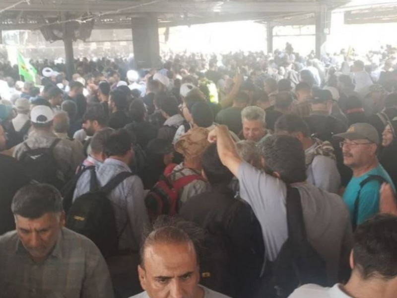 تردد ۲۴ هزار ۱۶۸ زائر از مرز مهران