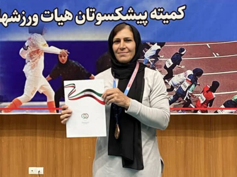 کسب مدال برنز کشوری توسط بانوی ایلامی