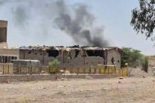 ساختمان آتش‌نشانی موسیان مورد هدف قرار گرفت