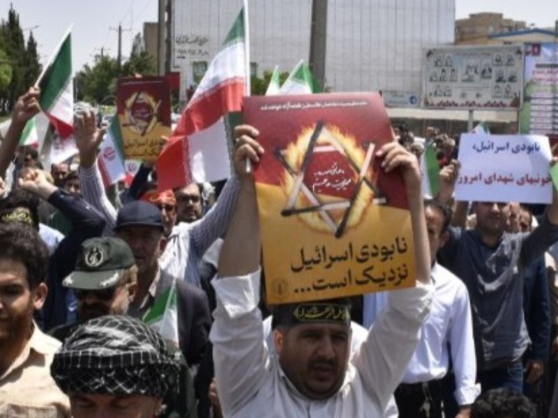 مردم ایوان، حامی پاسخ کوبنده ایران به رژیم صهیونیستی  