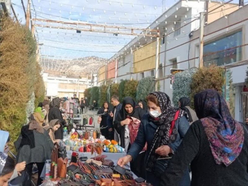 حضور فرمانده سپاه امیرالمؤمنین (ع) ایلام در جمع بازاریان ایلام