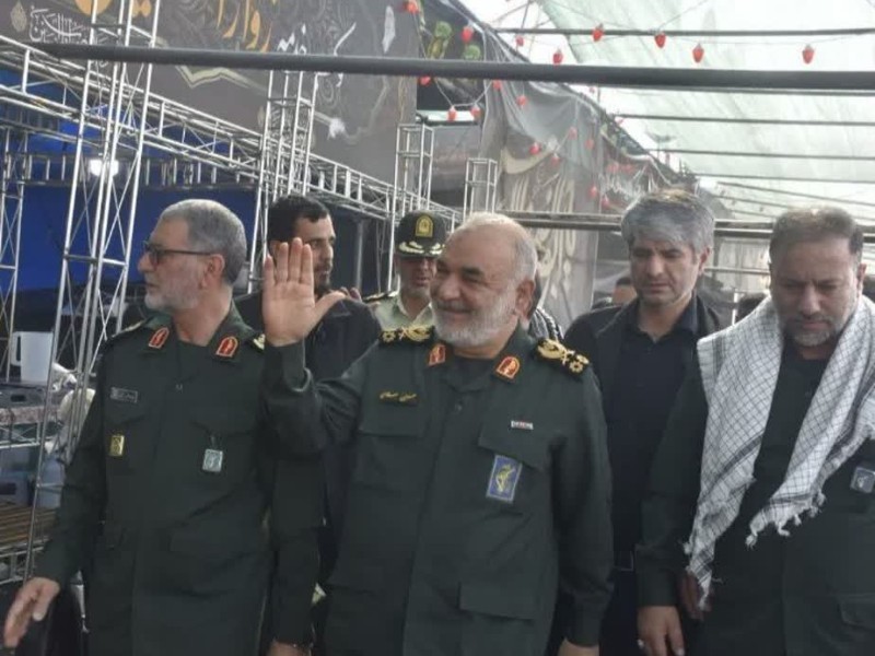 آخرین حضور سپهبد شهید سلامی در ایلام