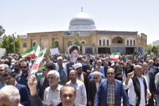 برگزاری راهپیمایی باشکوه جمعه خشم در ایلام