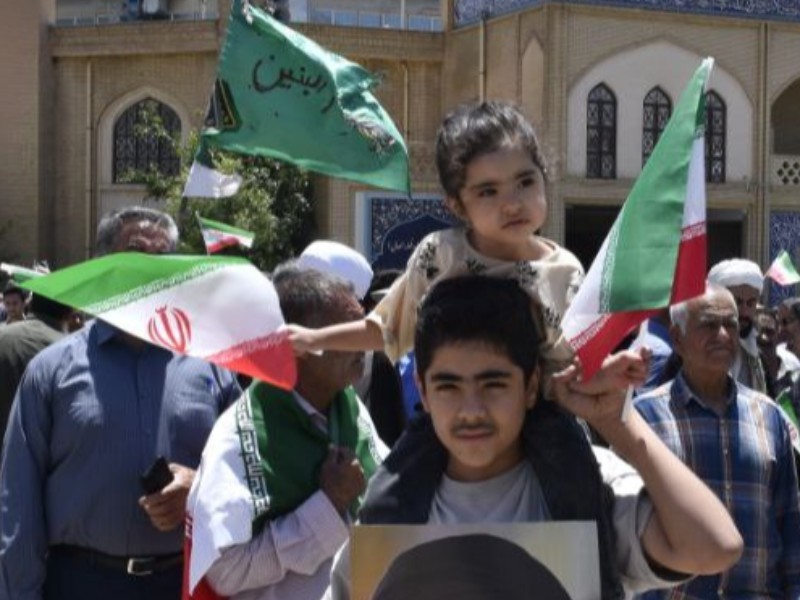 برگزاری راهپیمایی باشکوه جمعه خشم در شهرستان ملکشاهی