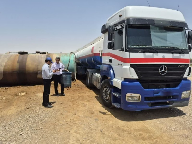 کشف ۲۵ هزار لیتر نفت گاز قاچاق در دهلران