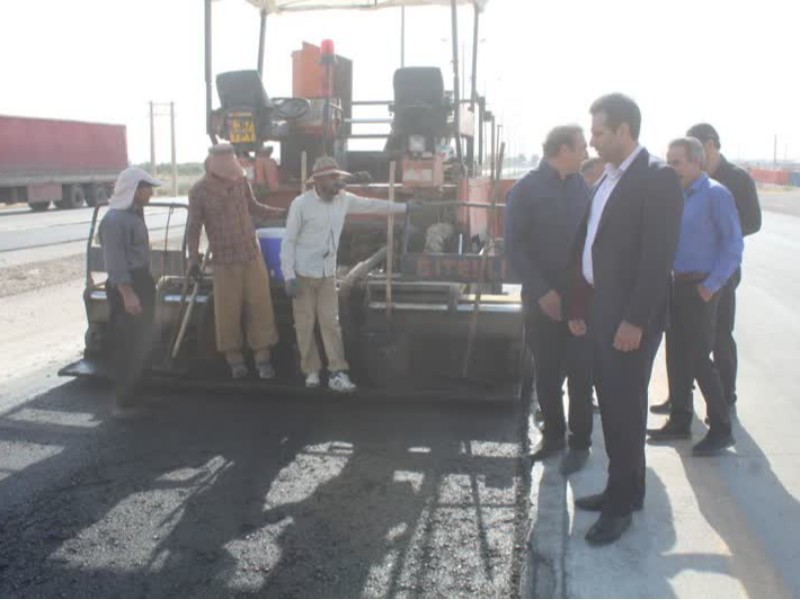 ۵ کیلومتر از جاده مهران ۶ بانده می‌شود