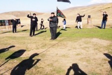 برپایی خیمه‌های عزای حسینی در مناطق عشایری سیاخانی