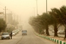 ورود ریزگردها به نوار مرزی ایلام