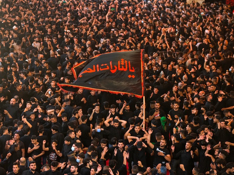 عزاداری شب ششم محرم در روستای زنجیره علیا