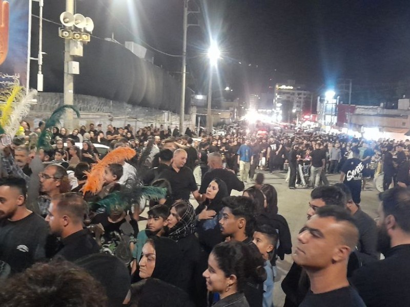 برگزاری شب تاسوعای حسینی در ایلام