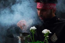 ایستگاه صلواتی مردمی در روستای بیشه‌دراز