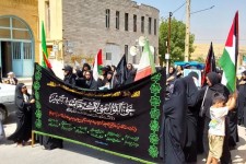 برگزاری دسته‌روی تاسوعای حسینی در سیروان