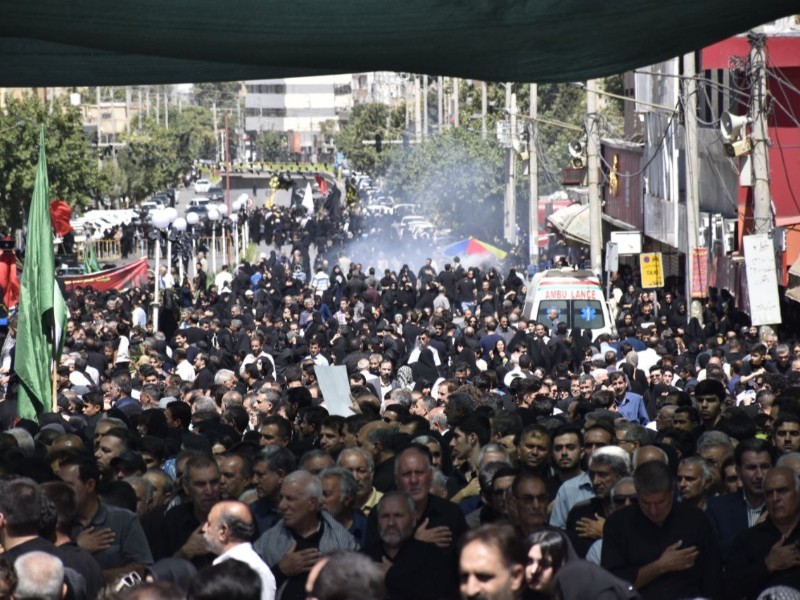 مراسم باشکوه عاشورای حسینی در ایلام برگزار شد