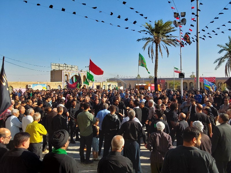 شهرستان مهران در سوگ عاشورا