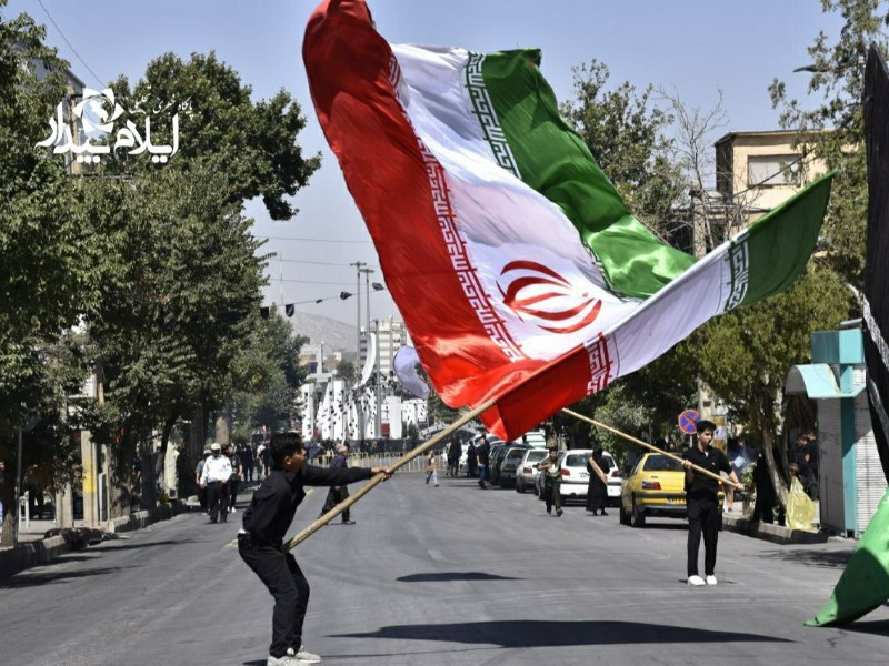 کلیپی از حماسه‌سازی مردم ایلام در روز عاشورا