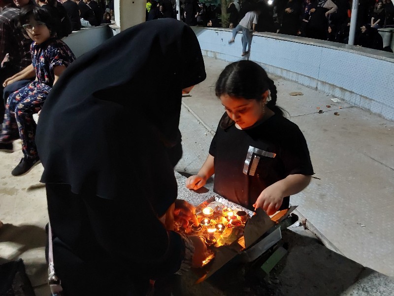 برگزاری مراسم شام غریبان در مهران