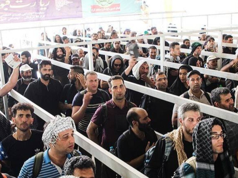 مرز مهران همچنان اصلی‌ترین گذرگاه زائران است