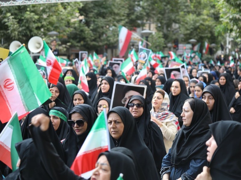 حضور گسترده بانوان ایلامی در اجتماع بزرگ زینبیون