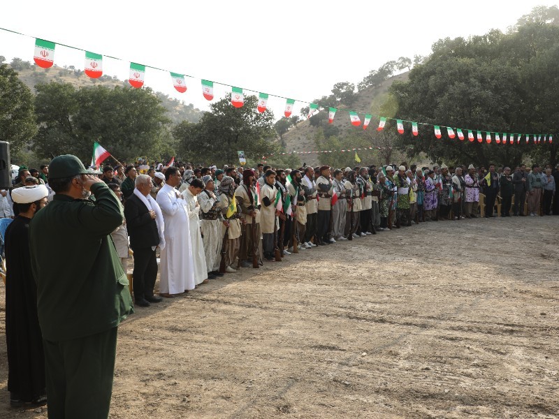 برگزاری رزمایش عشایر فدائیان ولایت در ملکشاهی