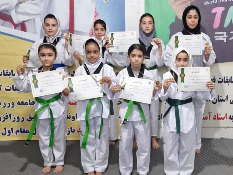 تکواندوکاران مهران خوش درخشیدند