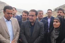 بازدید وزیر راه و شهرسازی از پروژه تونل دوم آزادی